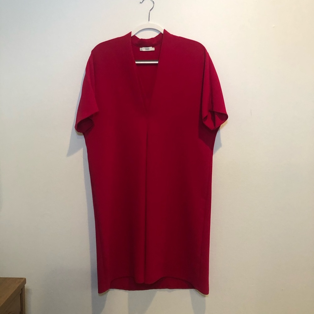 Lush Pink Vince Cocoon Style Dress